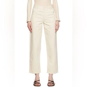 BASERANGE Off-White Indre Jeans